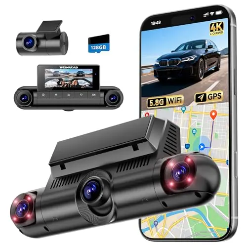 G980H 3-Channel Dash Cam product view